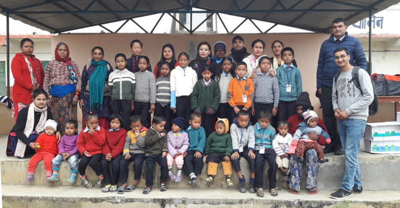 Winter Clothes Support Provided to Kyamin Secondary School